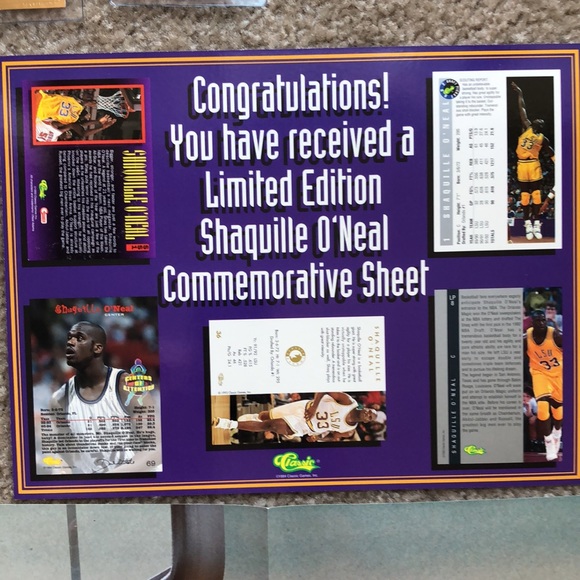 Shaquille O'Neal 1994 Classic Futures Limited Lot - Picture 4 of 12